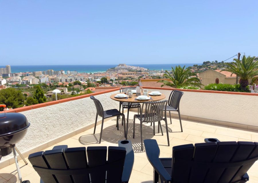 terraza vistas al mar peñiscola La calma